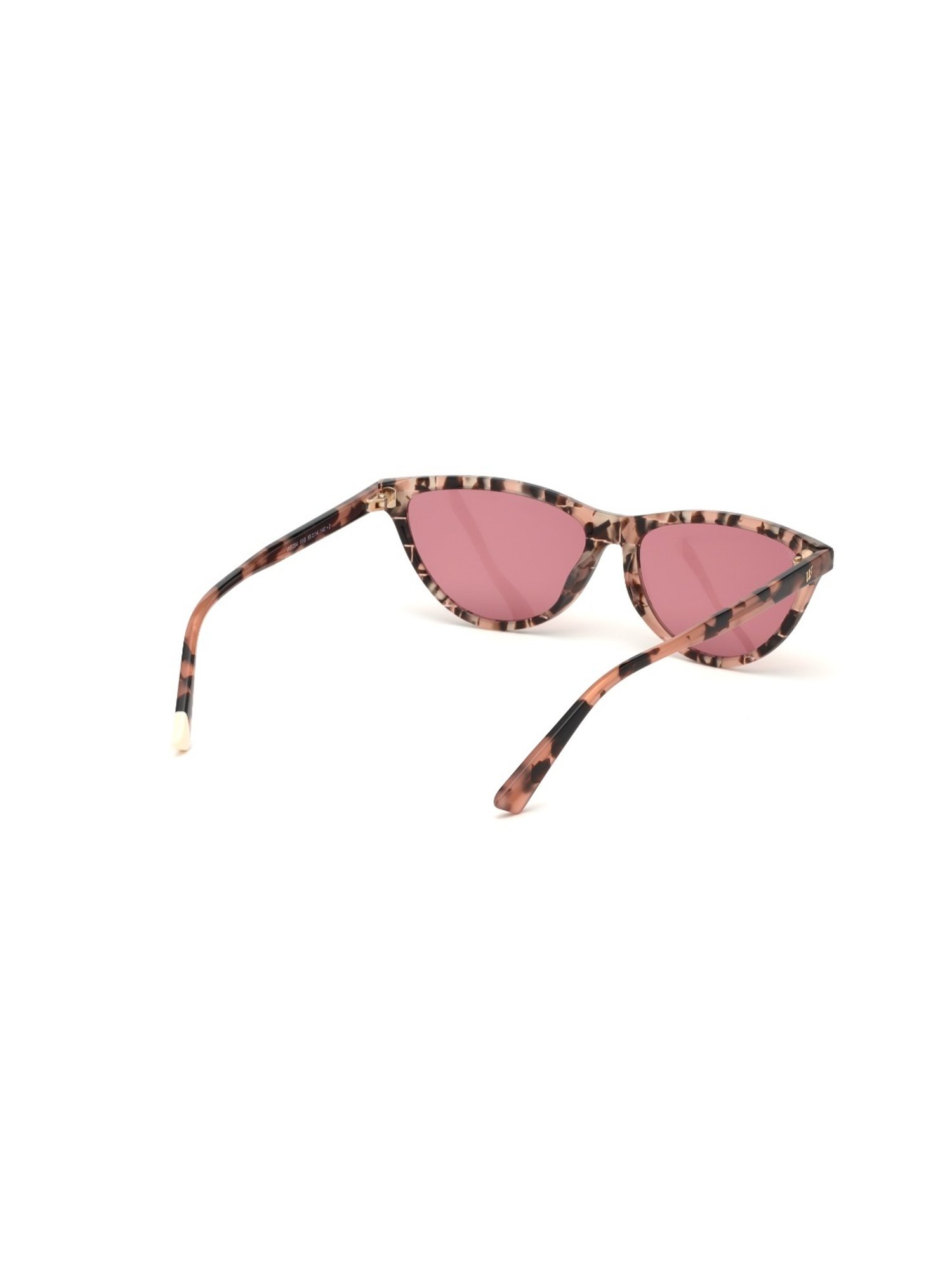 WEB EYEWEAR Pink Oval Sunglasses for Women