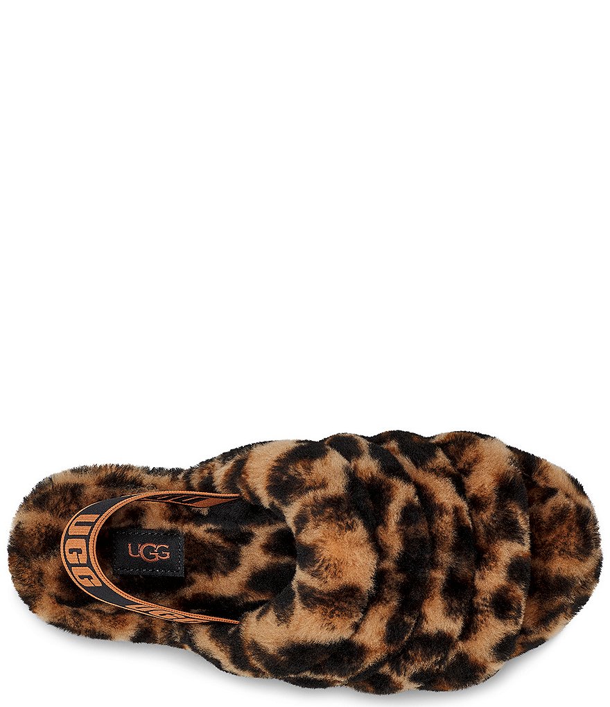 UGG&reg; Fluff Yeah Panther Fur Slides