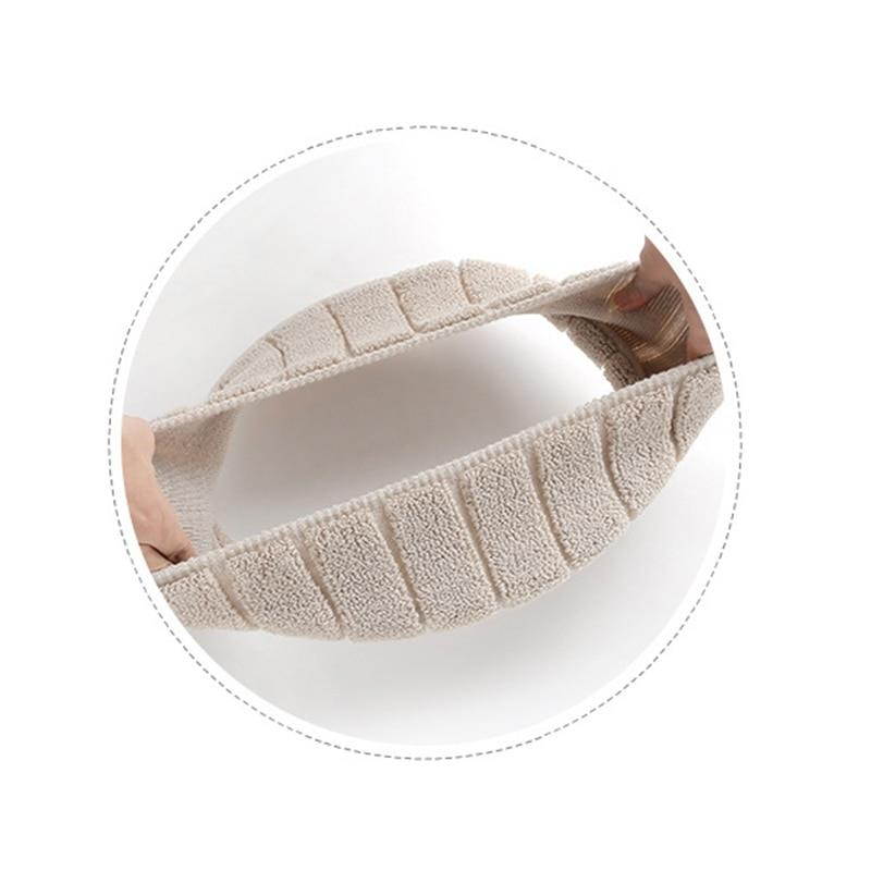 1PCS Bathroom Filling Soft Thickened Seat Pads Washable Warmer Toilet Mat Cover Winter Comfortable 35cm Seat Cushion