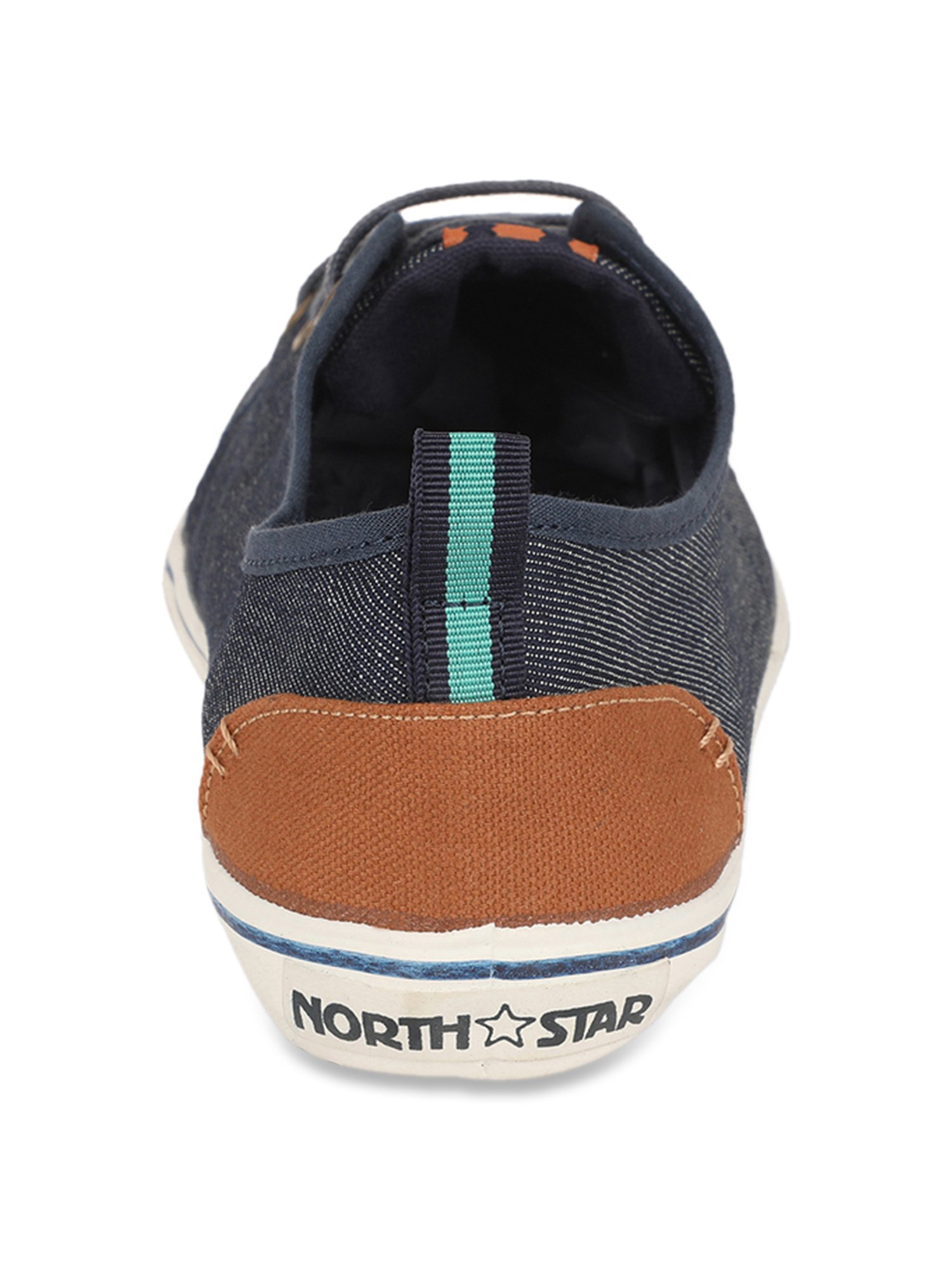 North Star by Bata Men's Blue Casual Sneakers