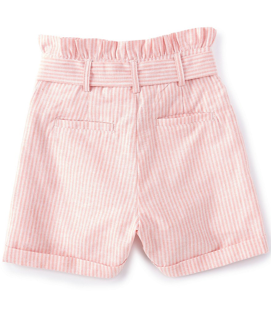 Angie Big Girls 7-14 Smocked Tie-Dye Shorts