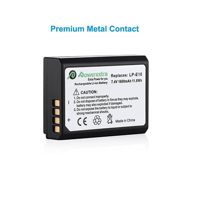 2 Pack LPE10 Batteries and Charger Replacement for Canon EOS Rebel T3 T5 T6 T7 Kiss X50 Kiss X70 EOS 1100D EOS 1200D EOS 1300D EOS 2000D EOS 1500D Digital Cameras