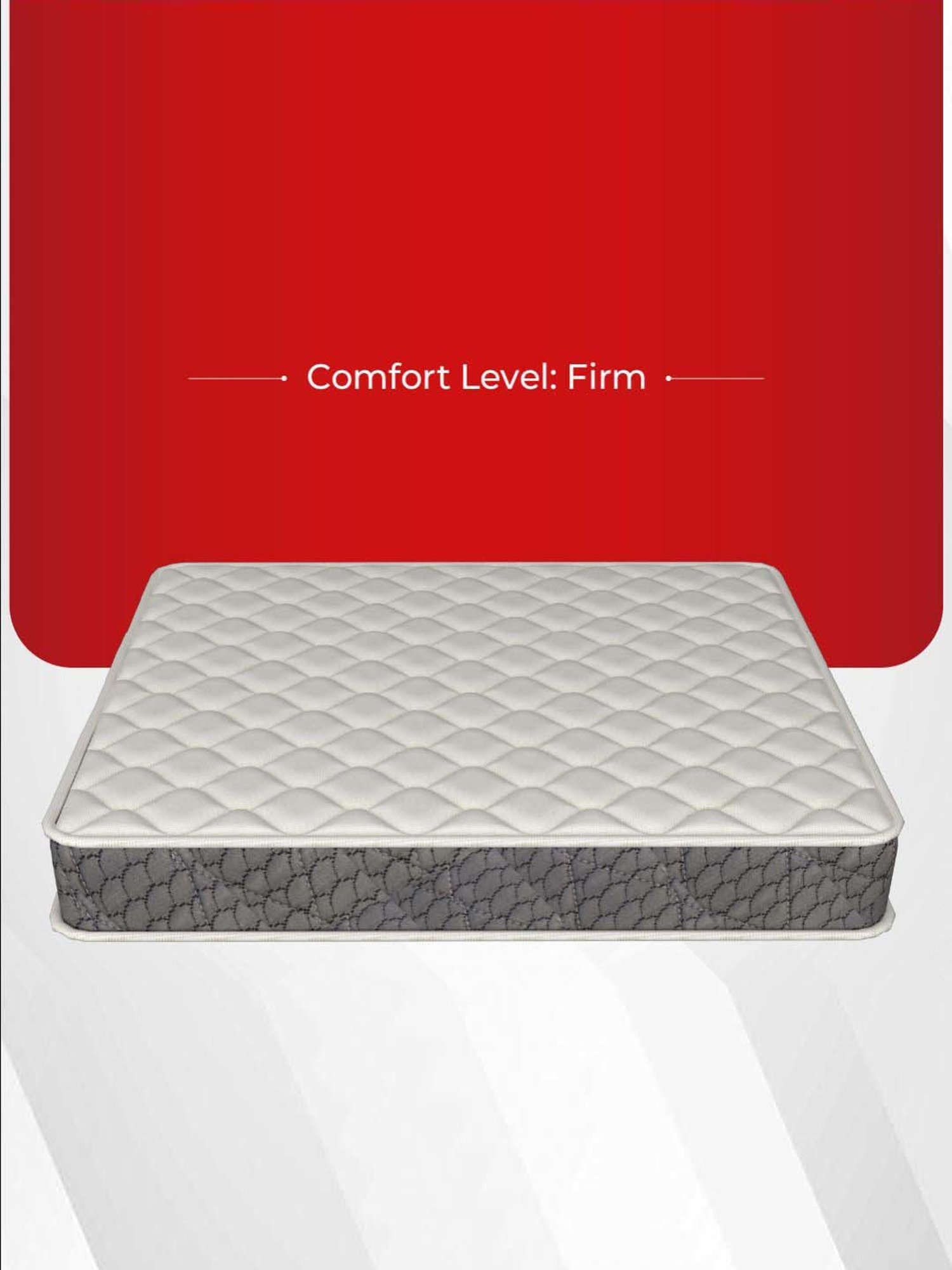 Duroflex Live-in Adapt Grey Foam New Gen Smart Design Flippable Adjustable Double Mattress