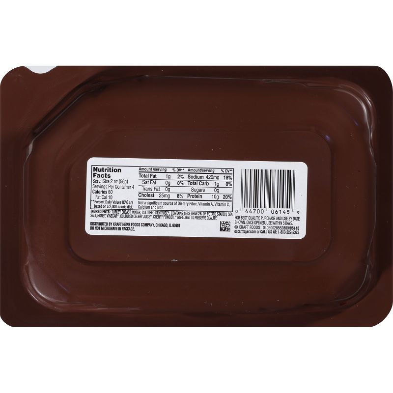 Oscar Mayer Natural Slow Roasted Turkey Breast - 8oz