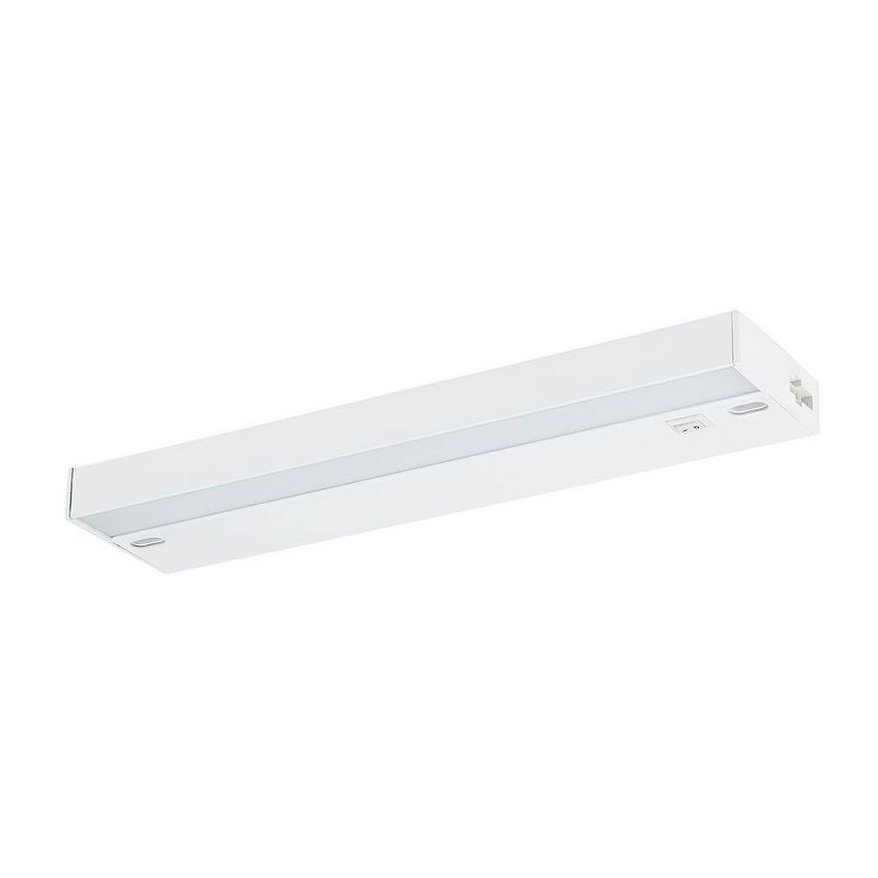 12" Bright Clean Antimicrobial Under Cabinet LED Light Fixture White - Brilli