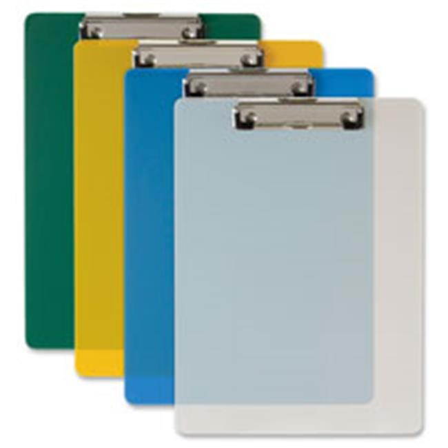 Officemate International Corp. Plastic Clipboard 9"X1/2"X12-1/2" Pearl 83047