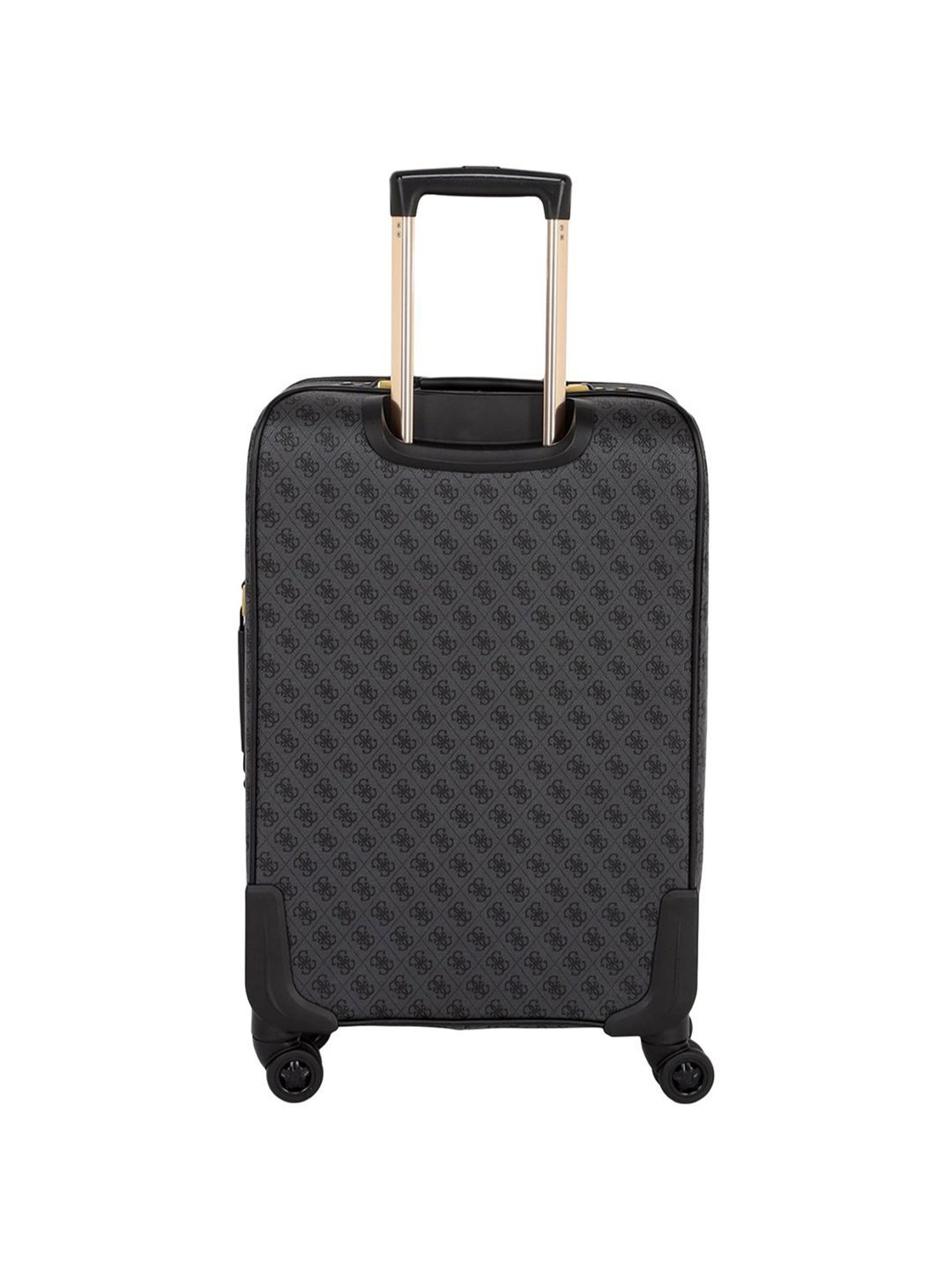 Guess Coal  Medium Soft Cabin Trolley Bag