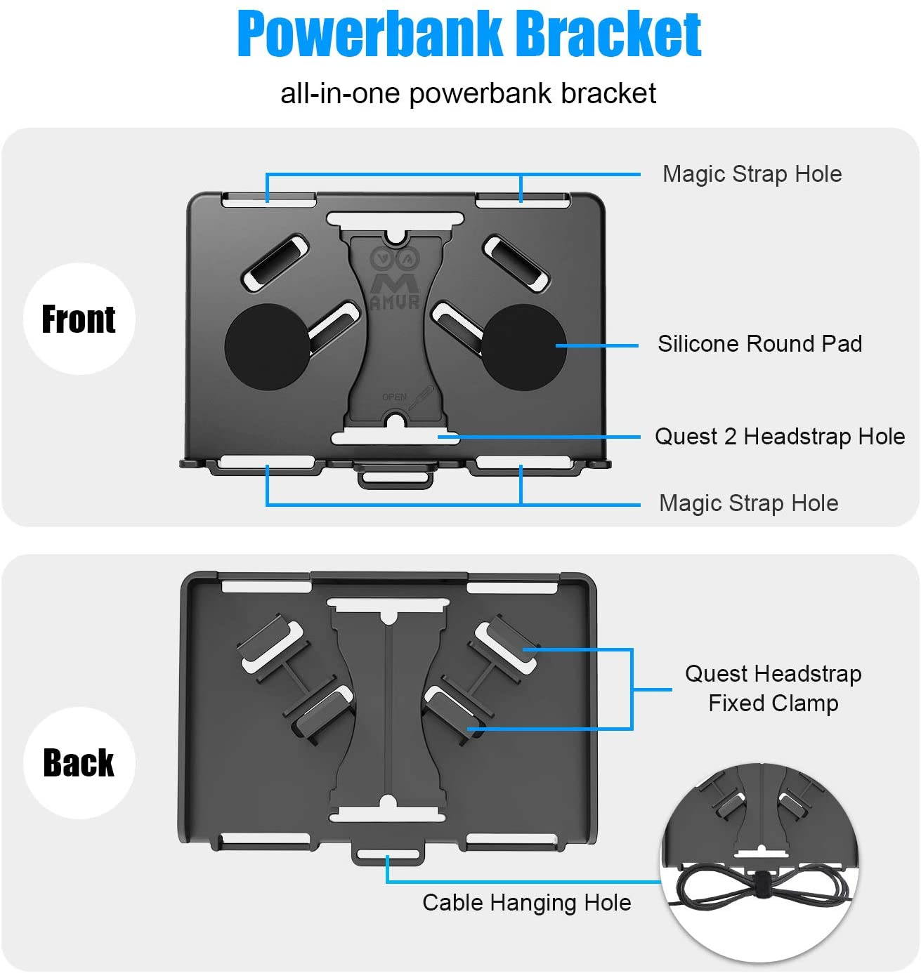 Link Cable Compatible for Oculus Quest 2, Fast Charging & PC Data Transfer USB C 3.2 Gen1 Cable for VR Headset and Gaming PC 10FT(3M)