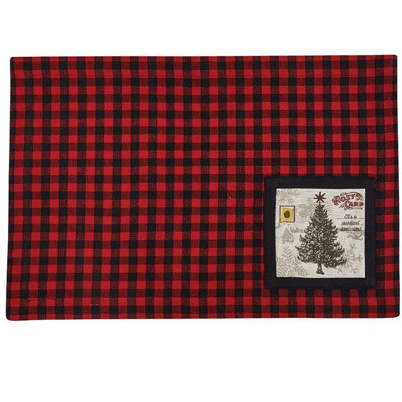 Park Designs Yuletide Placemat Set - Red