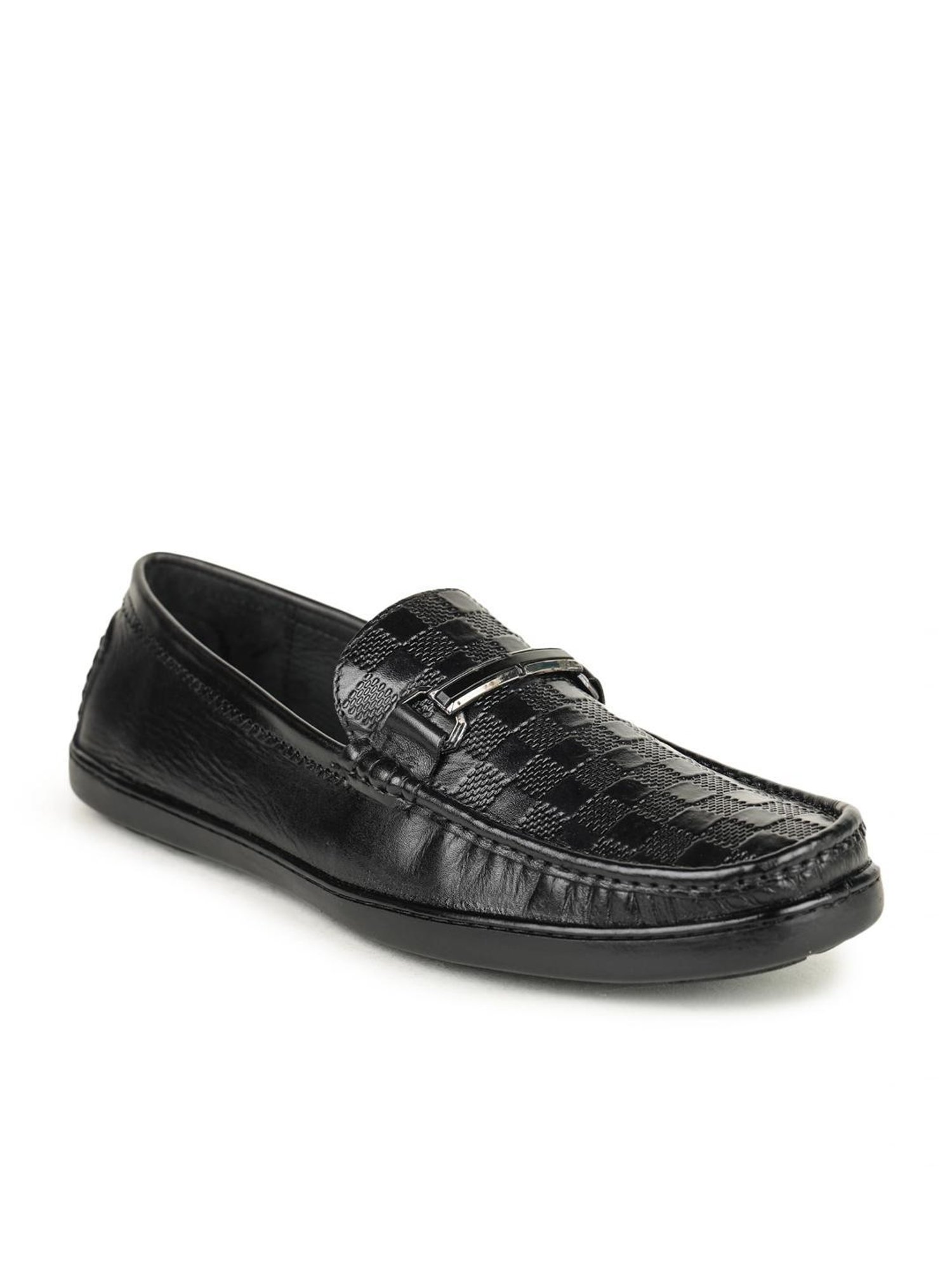 Britmen Men's Black Casual Loafers