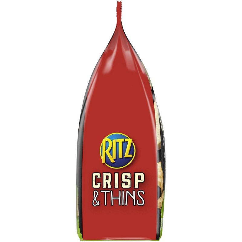 Ritz Crisp & Thins Cream Cheese & Onion Potato And Wheat Chips - 7.1oz