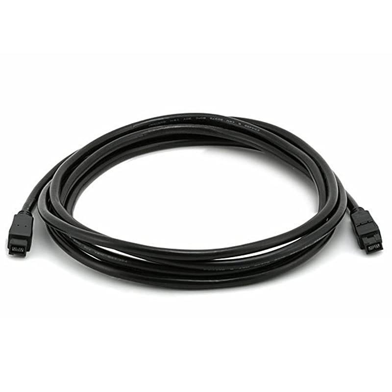 10Feet 9 PIN 9PIN BETA FireWire 800 FireWire 800 Cable Black 103544