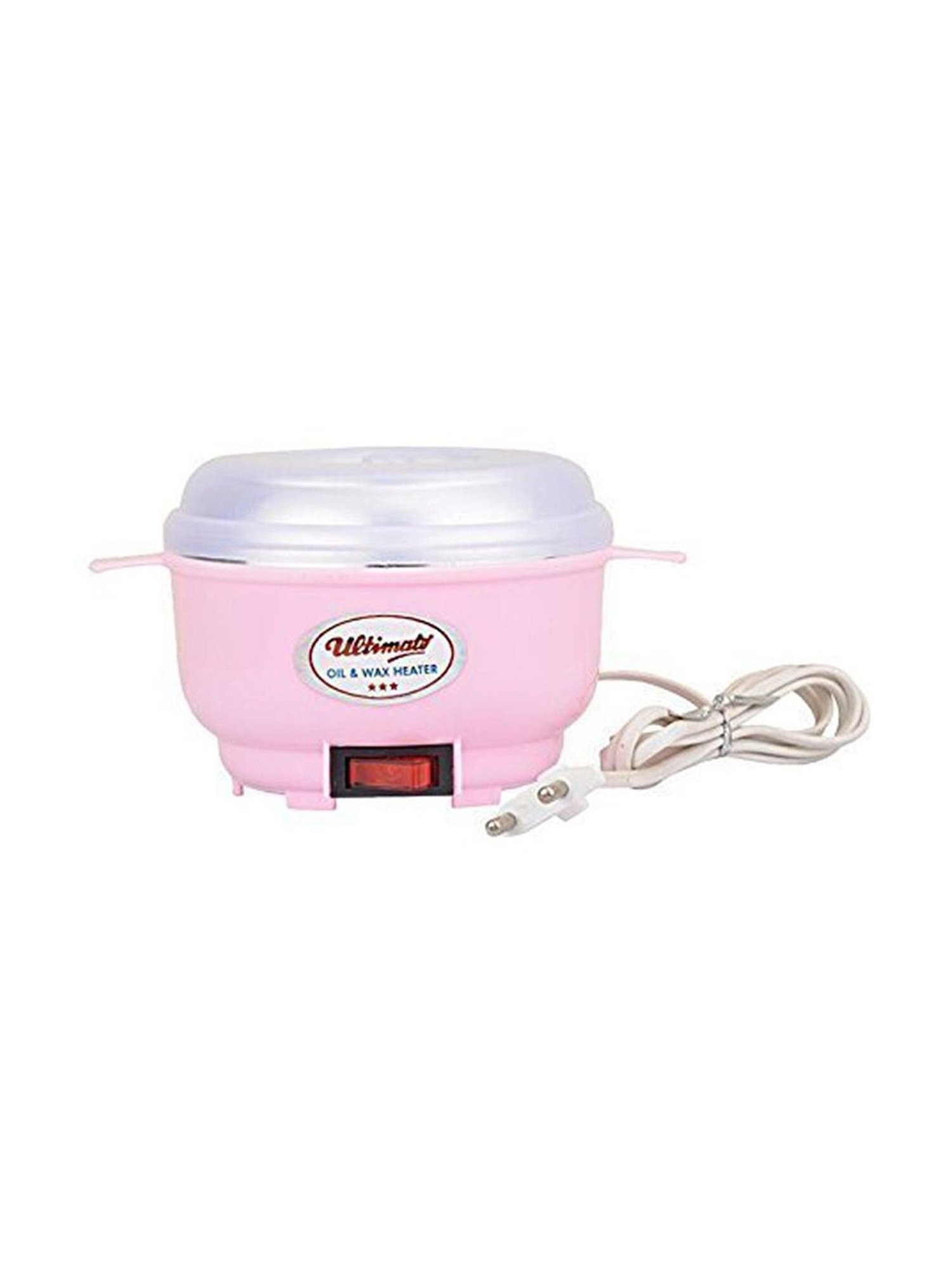 Crescent Electric Auto Cut-Off Oil & Wax Heater with On/Off Indicator (Pink)