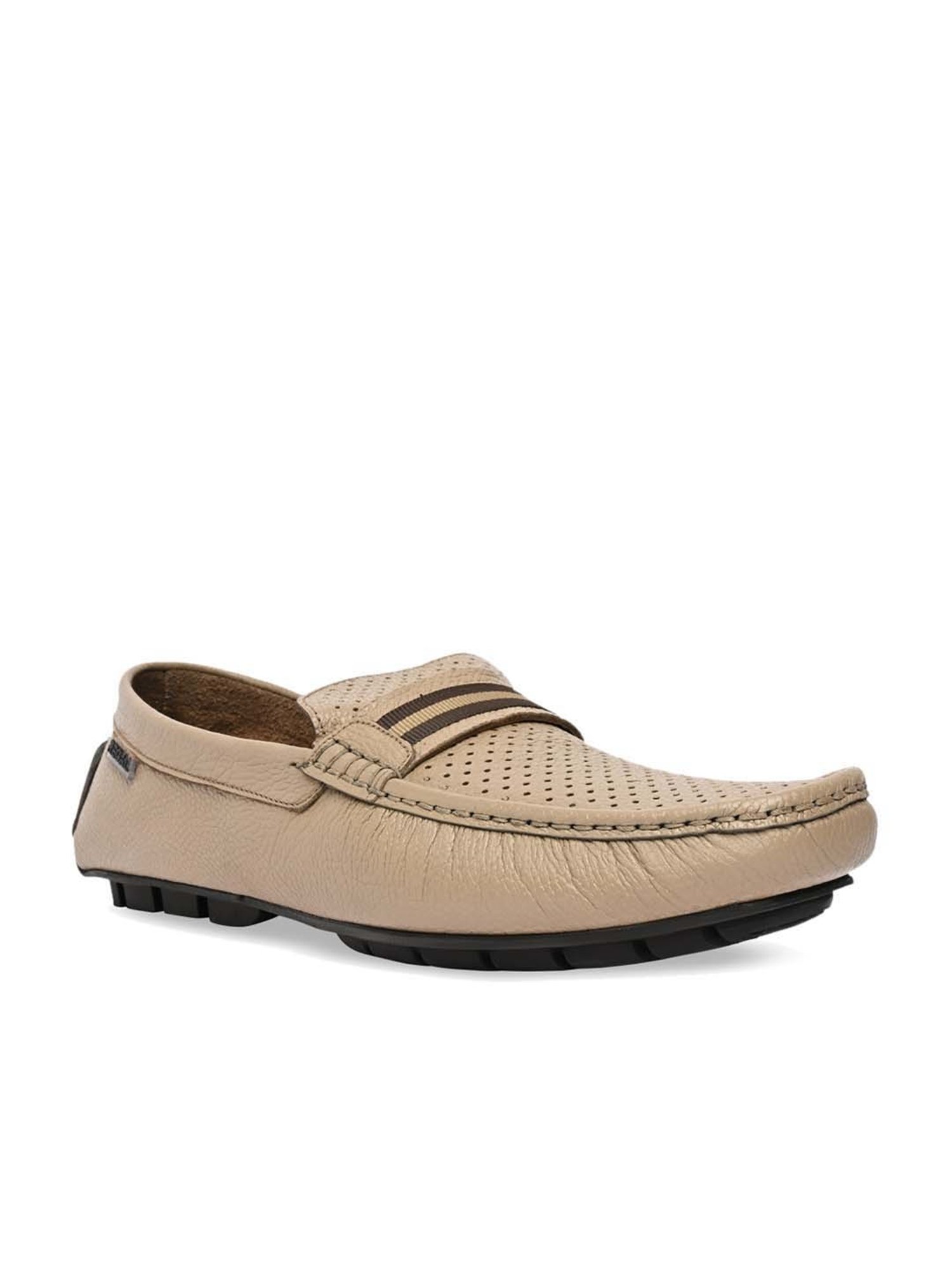 Regal Men's Beige Casual Loafers
