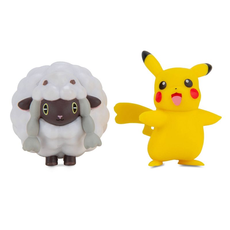 Pokemon - Battle Figure Pack Female Pikachu & Wooloo