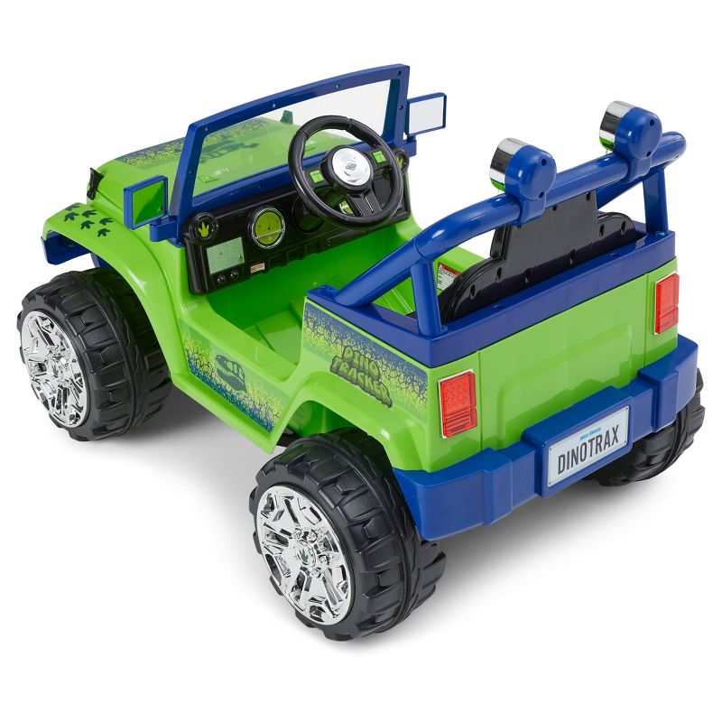 Kid Trax 6V Dino Tracker 4x4 Powered Ride-On - Green