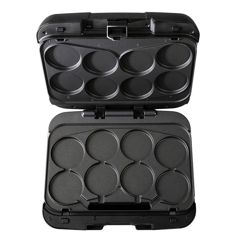 Johnsonville BTG-500 Sizzling Sausage 3-In-1 Grill Plus with Removable Cooking Plates and Customized for Links or Patties, Black