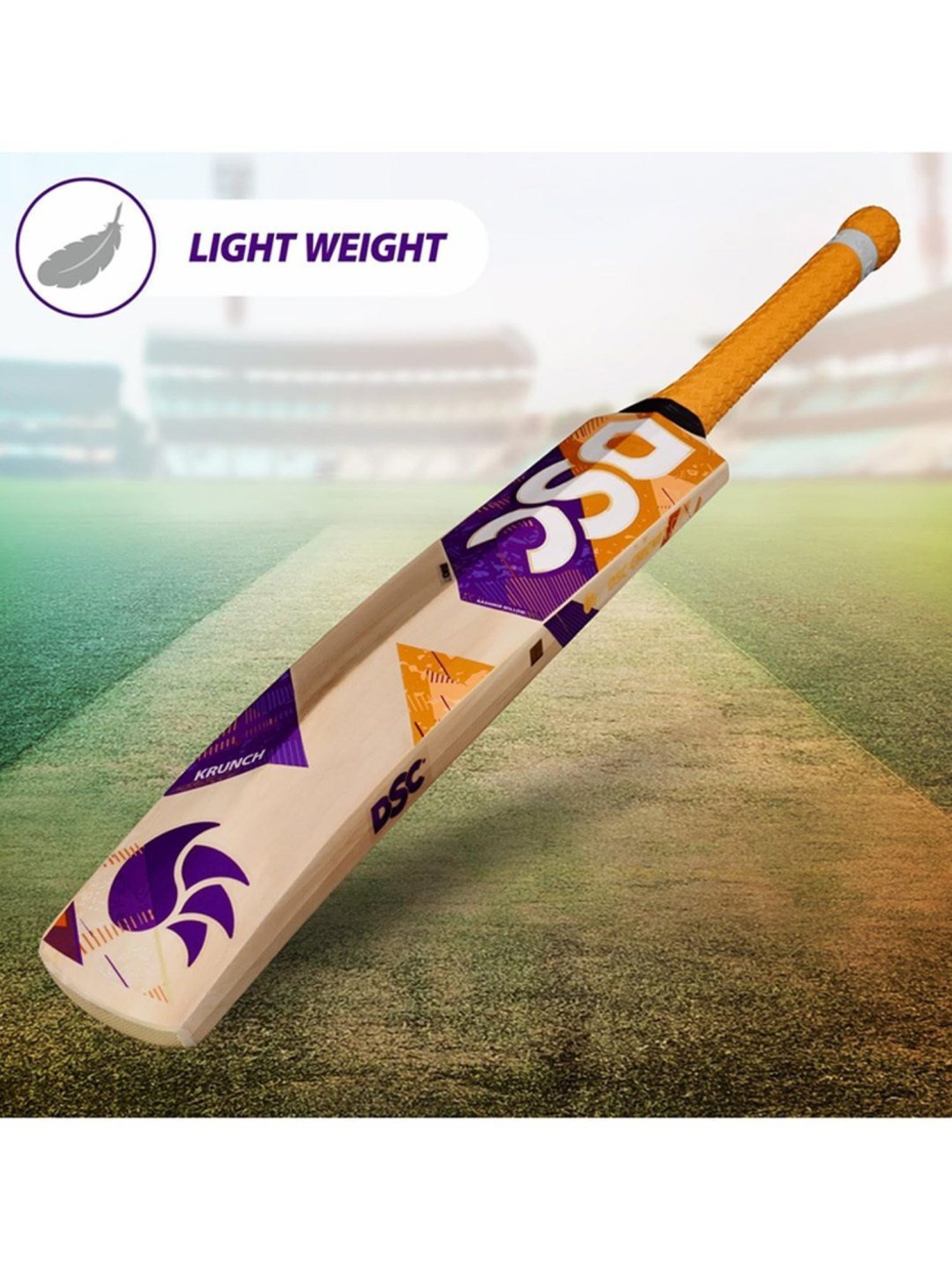 DSC Krunch 88 Kashmir Willow Cricket Bat Size - Mens