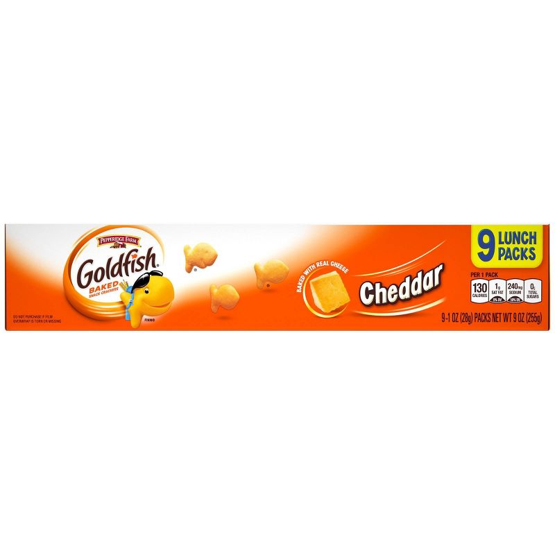 Pepperidge Farm Goldfish Cheddar Crackers - 1oz/9ct