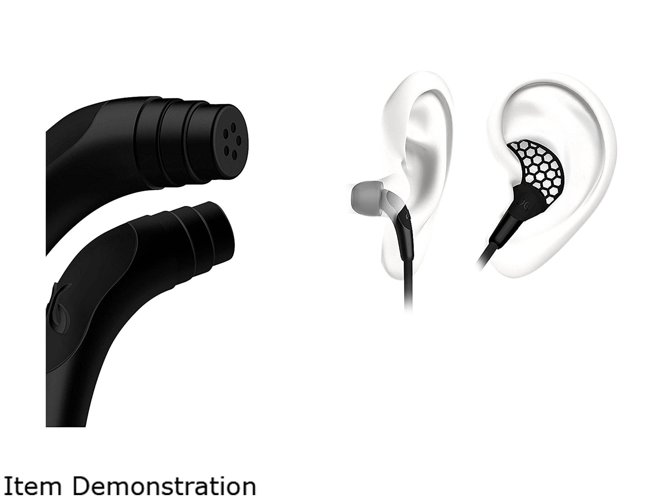 JayBird FREEDOM In-Ear Wireless Bluetooth Headphones, Carbon, F5-S-B