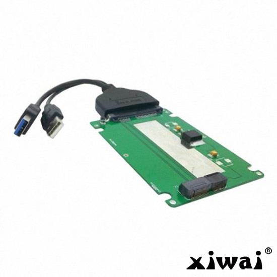 Xiwai USB 3.0 to SATA 22pin 2.5" Hard Disk & SATA to Macbook A1425 A1398 MC975 MC976 MD212 MD213 ME662 ME664 ME665 SSD hard disk case