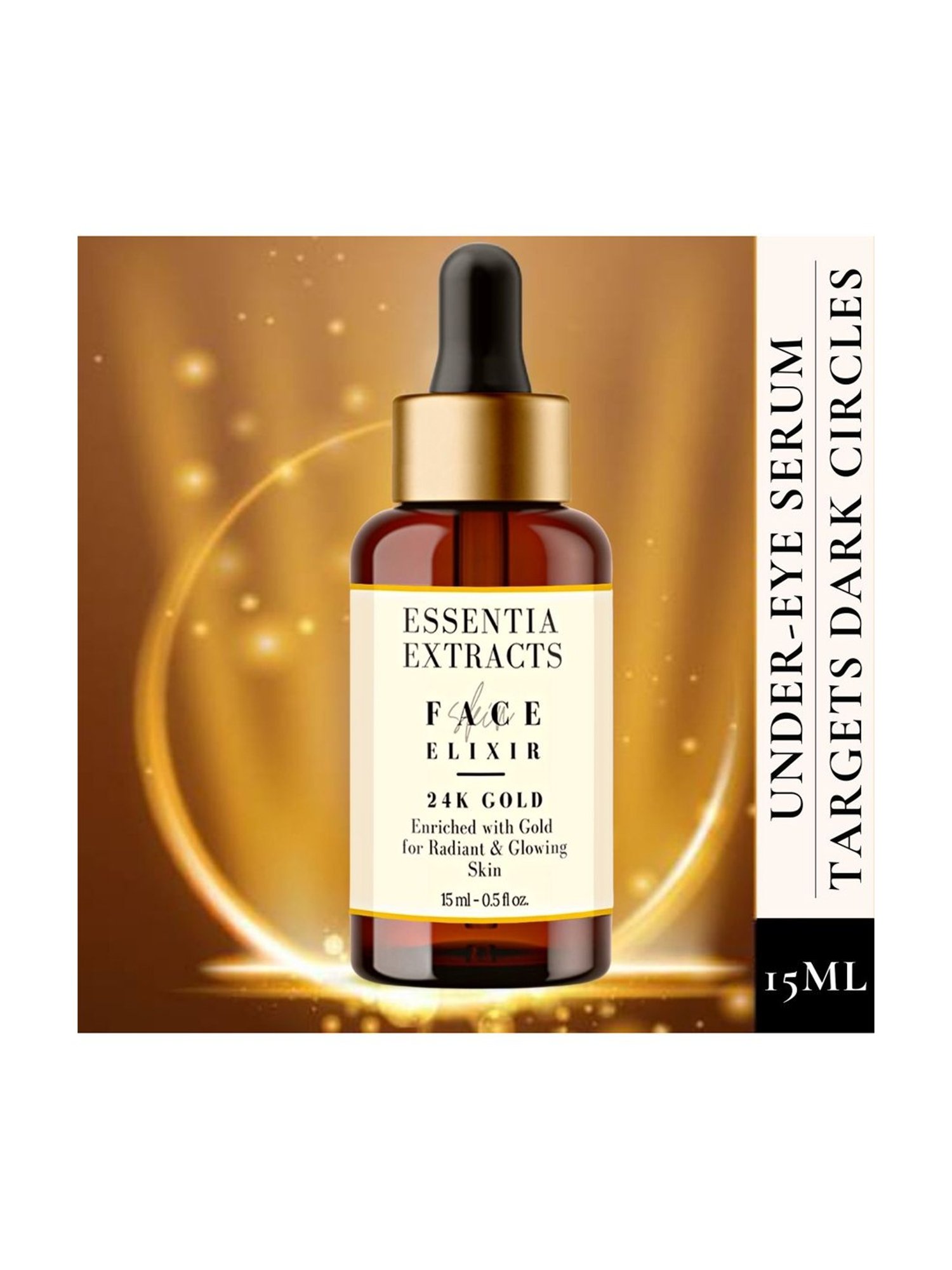 Essentia Extracts 24K Gold Face Serum - 15 ml