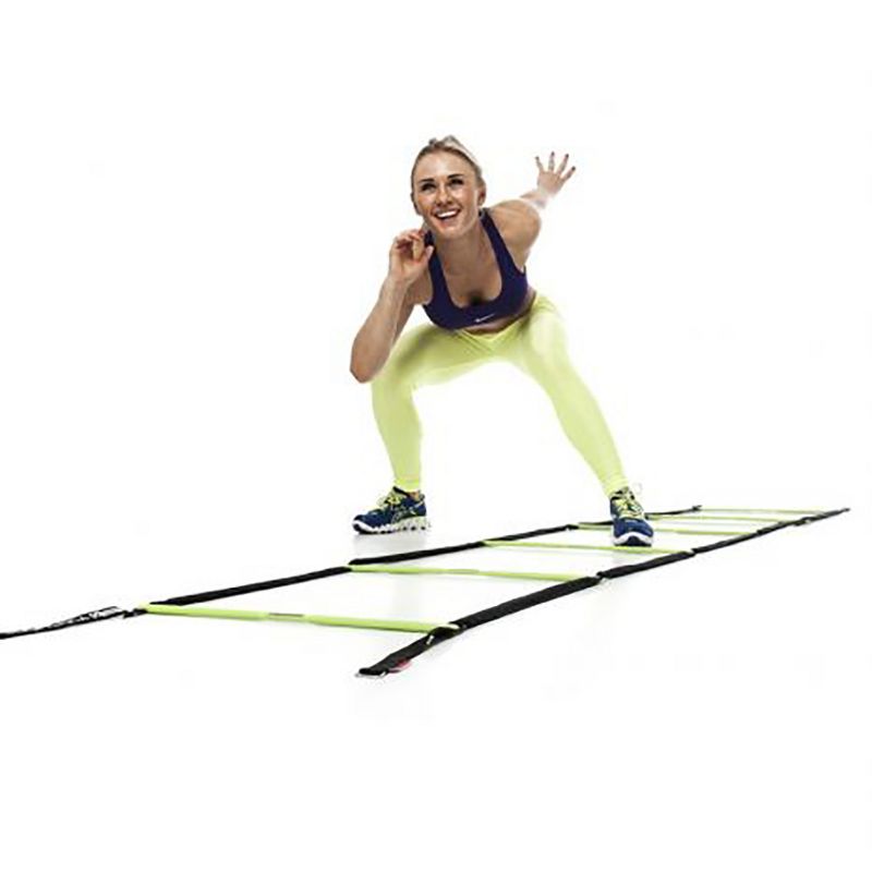 Escape Fitness USA 10 Foot Long Speed and Agility Ladder for Precise Total Body Fitness Training with Carry Bag