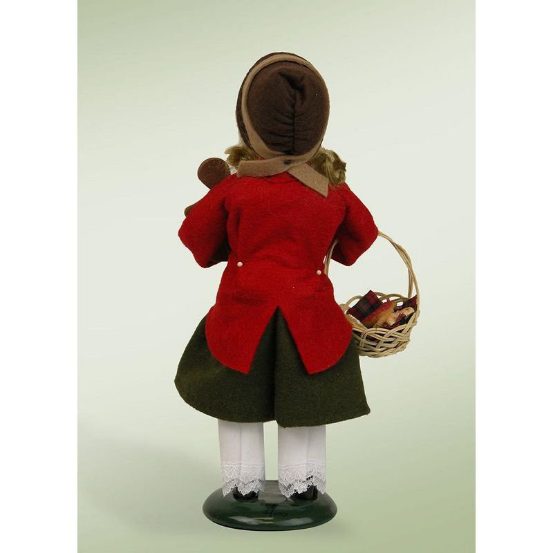 Byers Choice 9.5 Festive Seasons Gingerbread Family Girl Christmas Figure