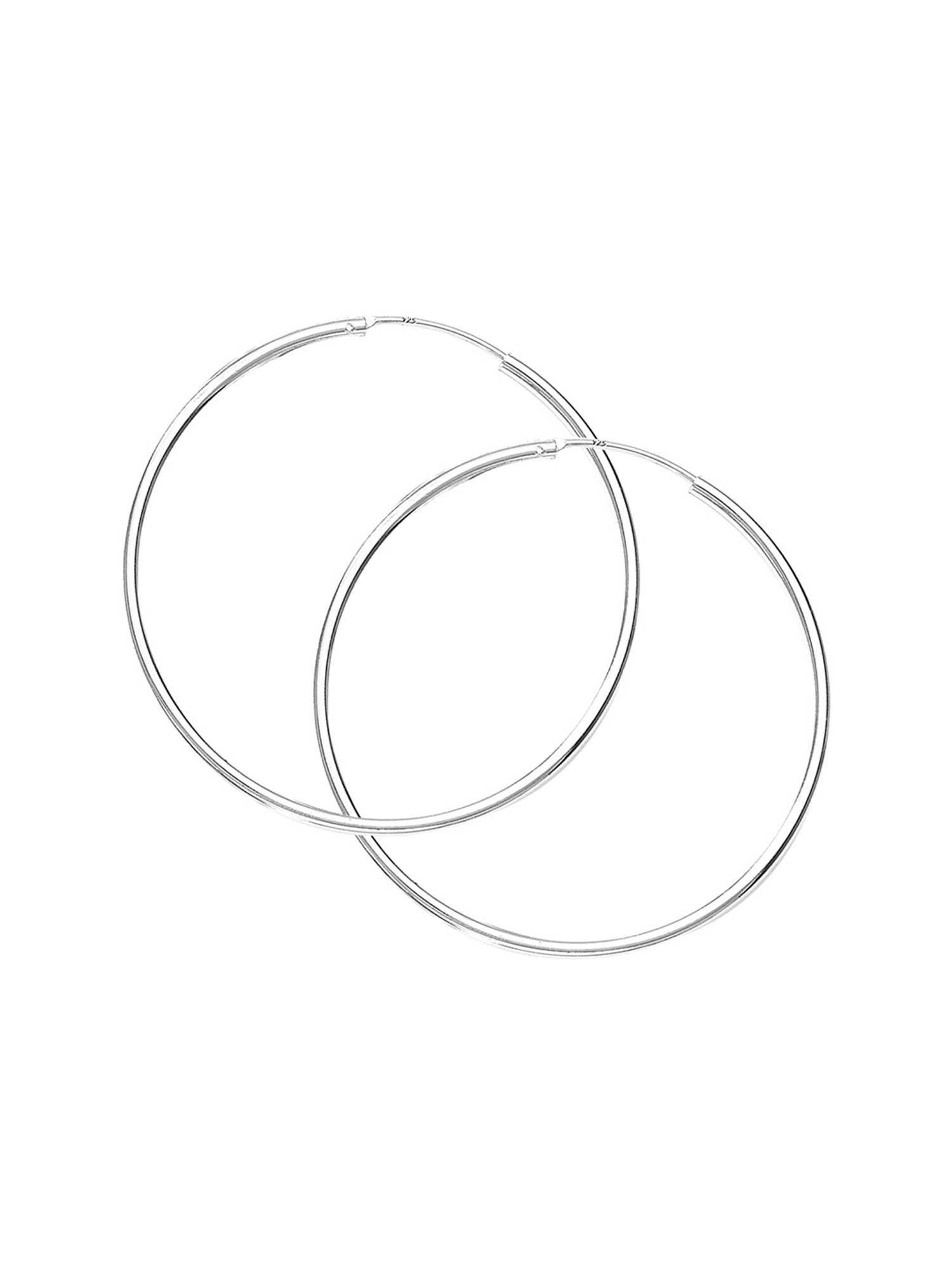 Taraash 92.5 Sterling Silver Hoop Earring