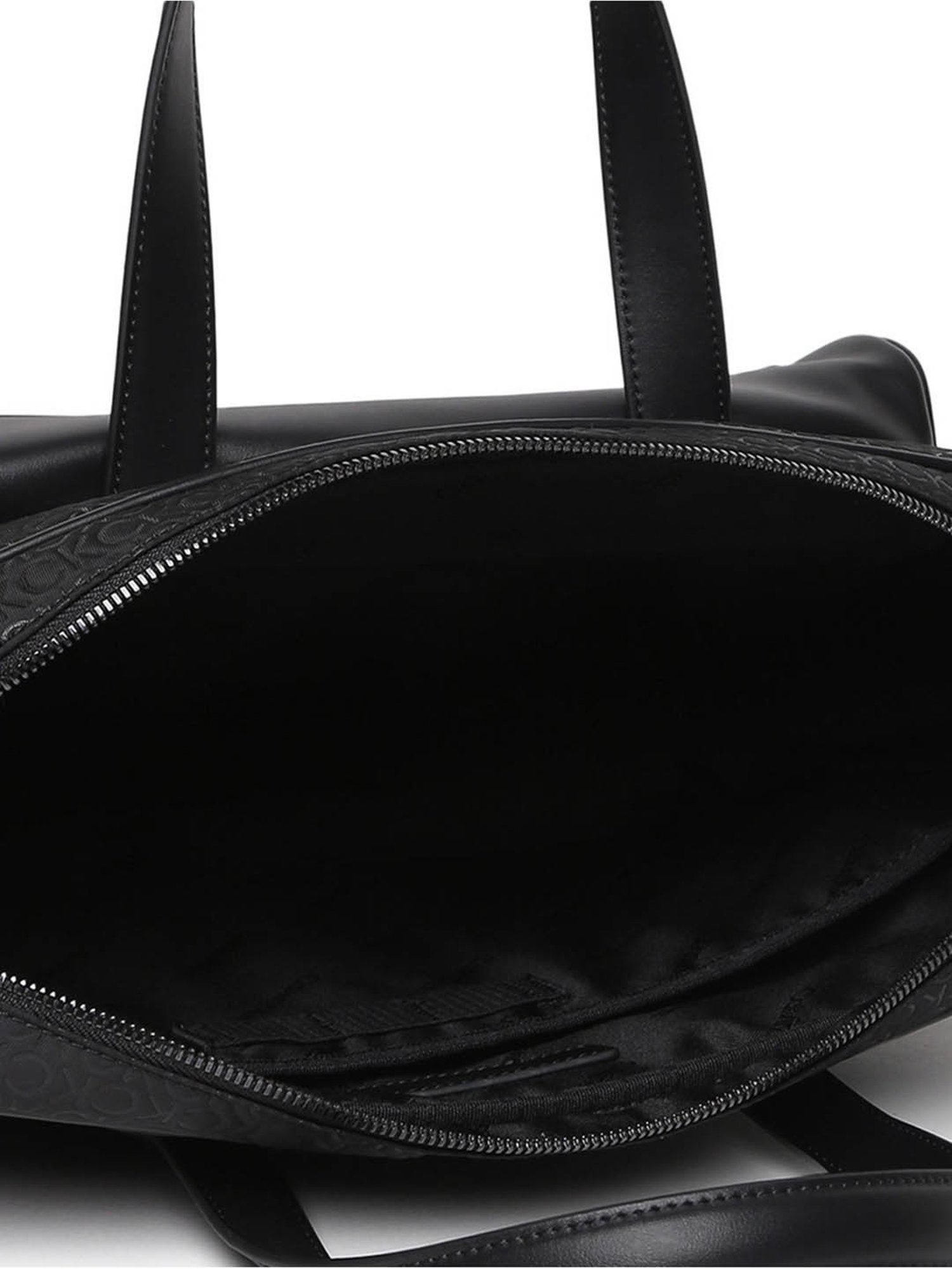 Calvin Klein Black Tonal Europe Laptop Bag