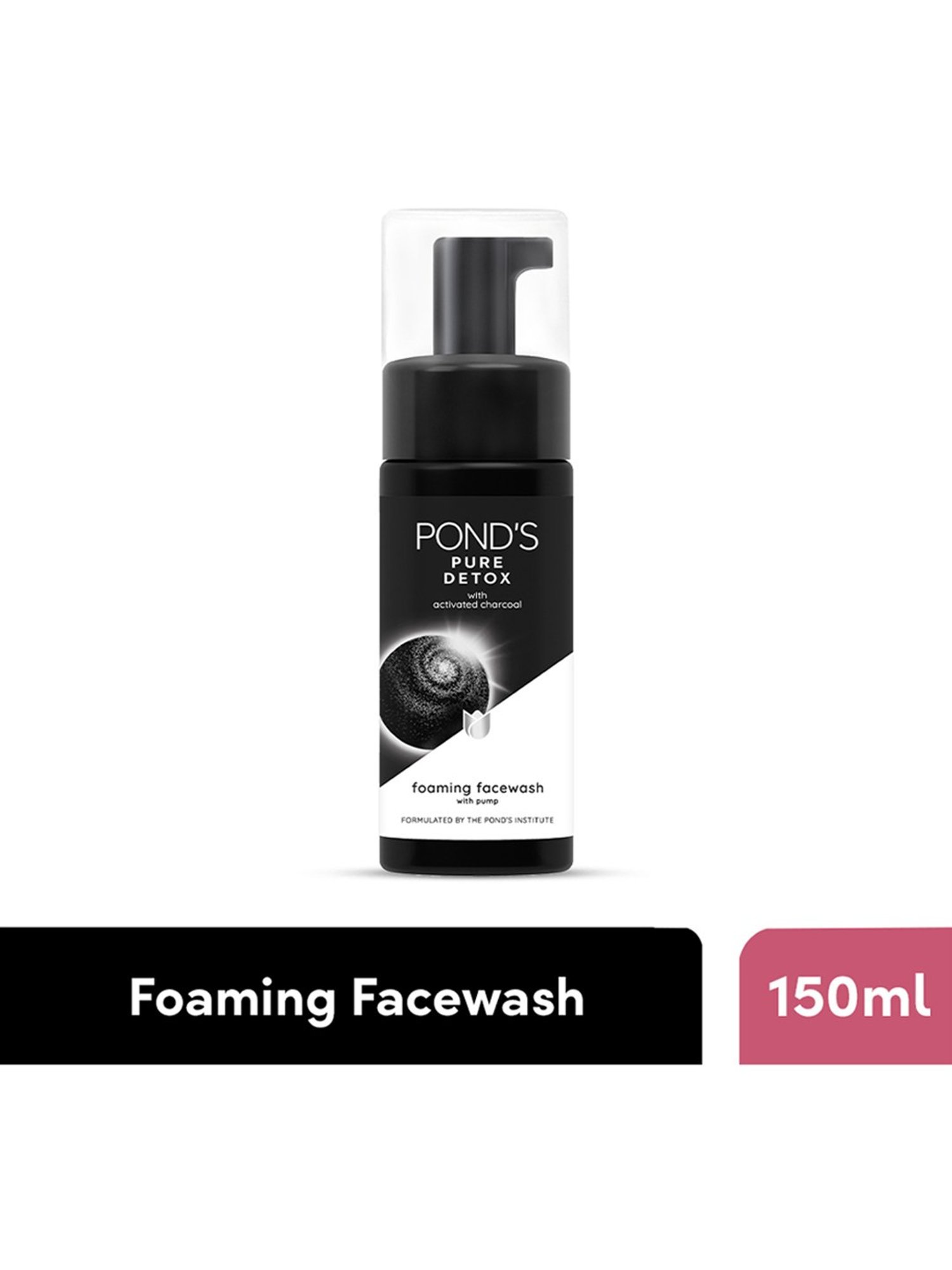 Pond's Pure Detox Foaming Pump Facewash - 150 ml
