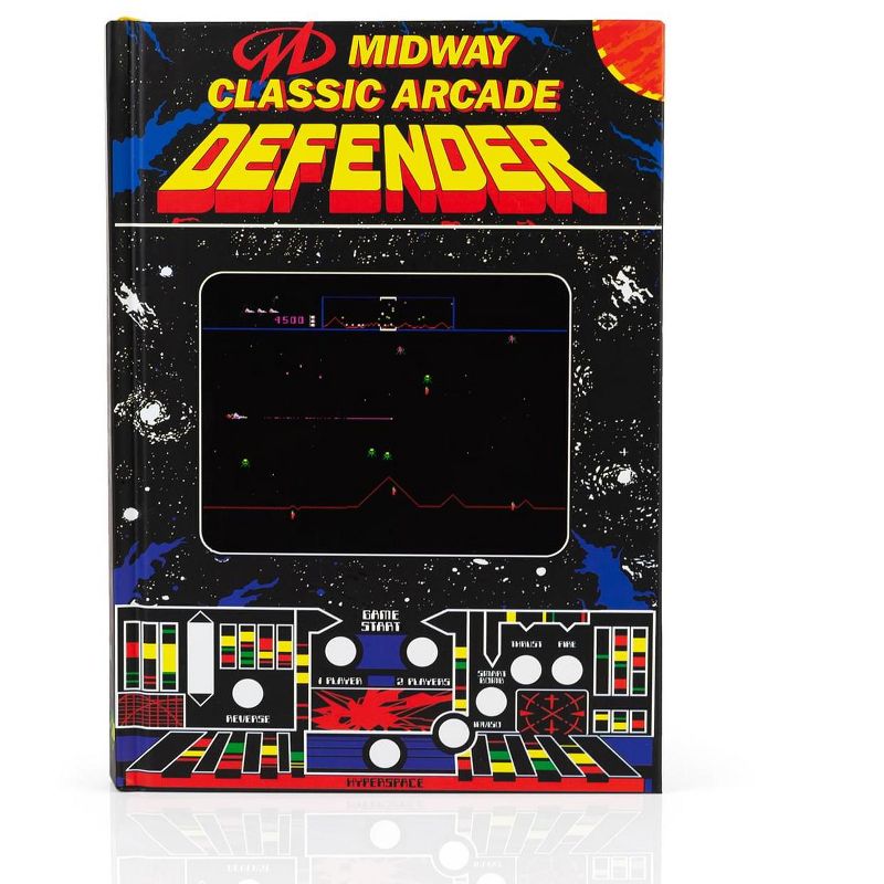 Crowded Coop, LLC Midway Arcade Games Hardback Journal - Defender
