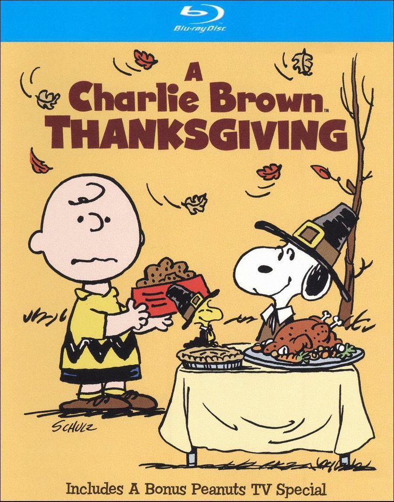 A Charlie Brown Thanksgiving/The Mayflower Voyagers (Blu-ray)