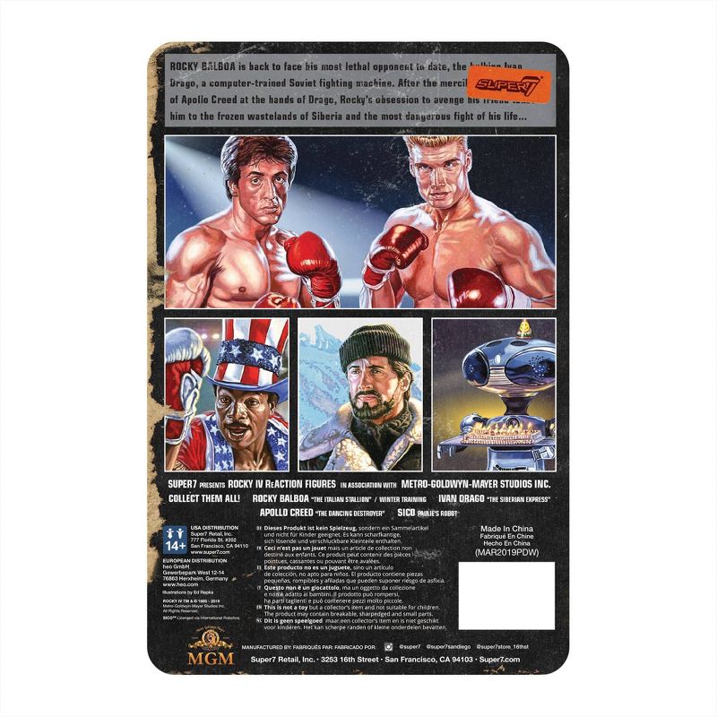 Super7 ReAction Figure - Rocky - Rocky Balboa (Beat Up)