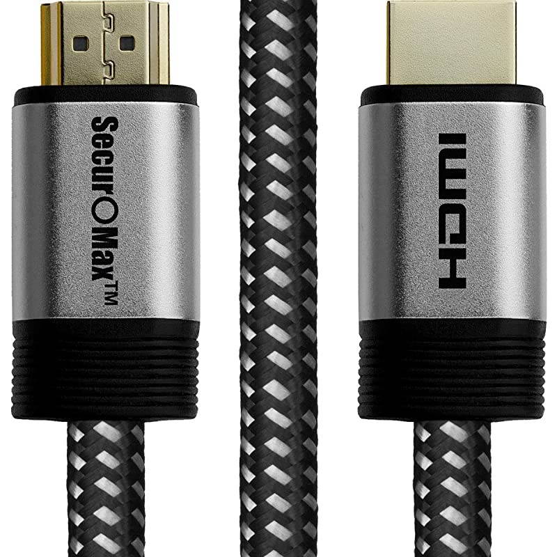 Cable 4K 60Hz HDCP 22 HDR 18Gbps with Braided Cord 10 Feet