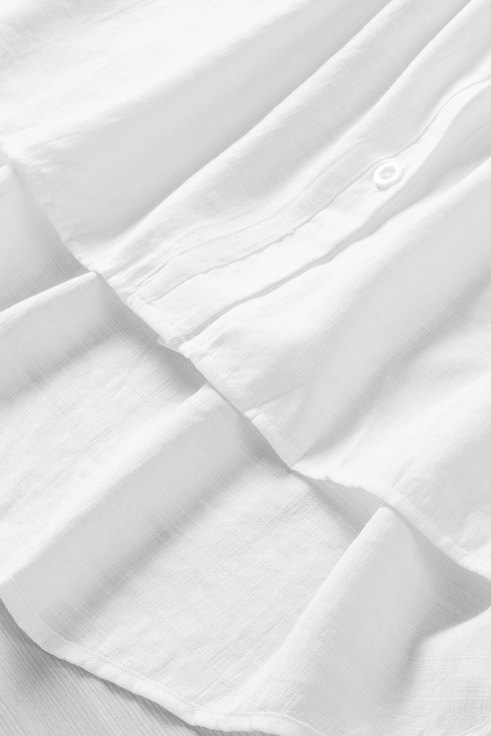 One World Apparel Jacquard Square Neck Short Sleeve Ivory Multi Floral Print Top