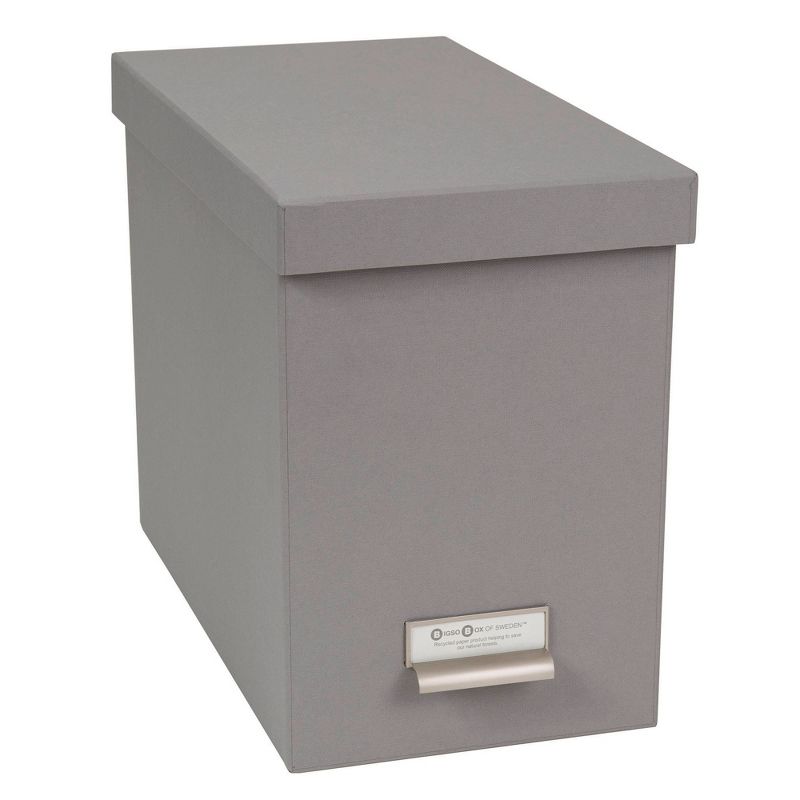 John File Box Gray - Bigso Box of Sweden