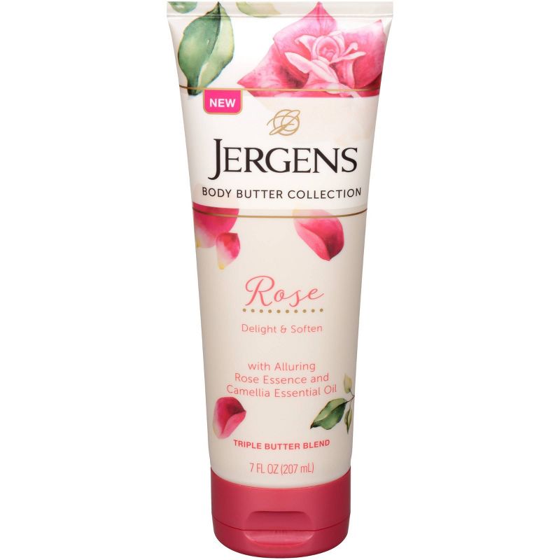 Jergens Rose Body Butter - 7 fl oz