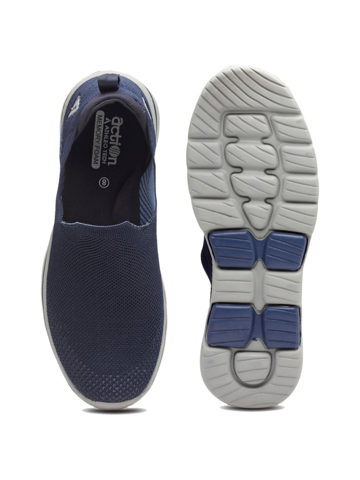 Action Men's Navy Running Shoes