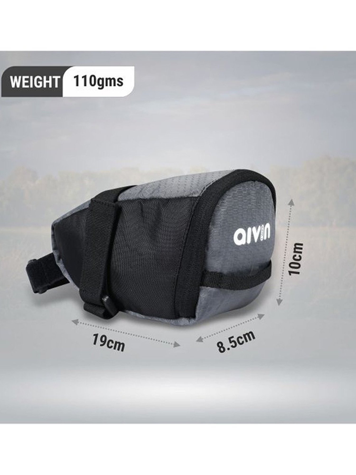 AIVIN Cycle Saddle Bag (Grey)