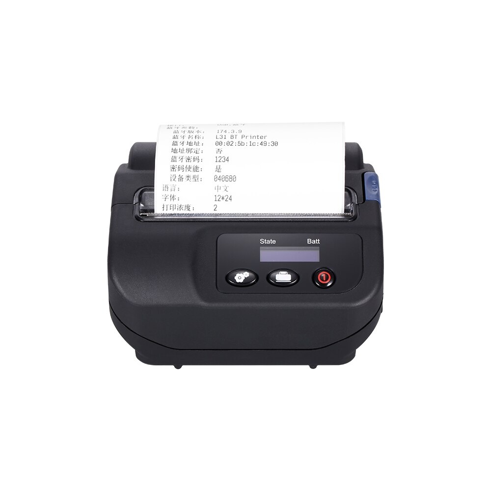 Multi-function Portable Thermal Printer Label Printer Wireless BT Mobile Printer Label Receipt Printer for Supermarket Store