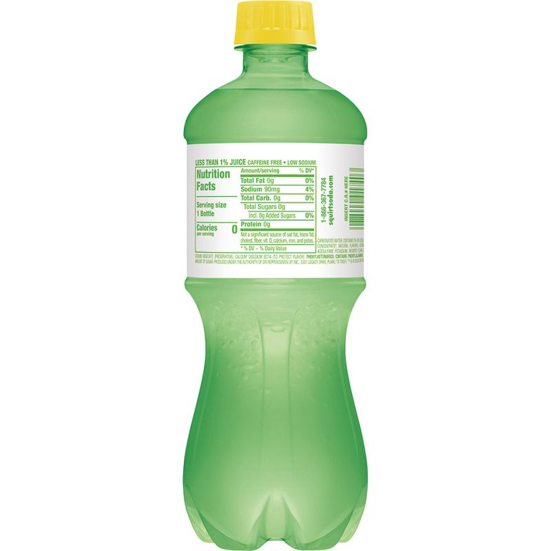Squirt Zero Sugar Soda - 20 fl oz Bottle