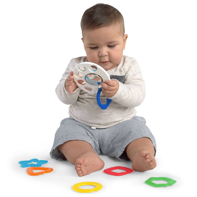 Baby Einstein Shake, Rattle & Soothe Teether Link Toy