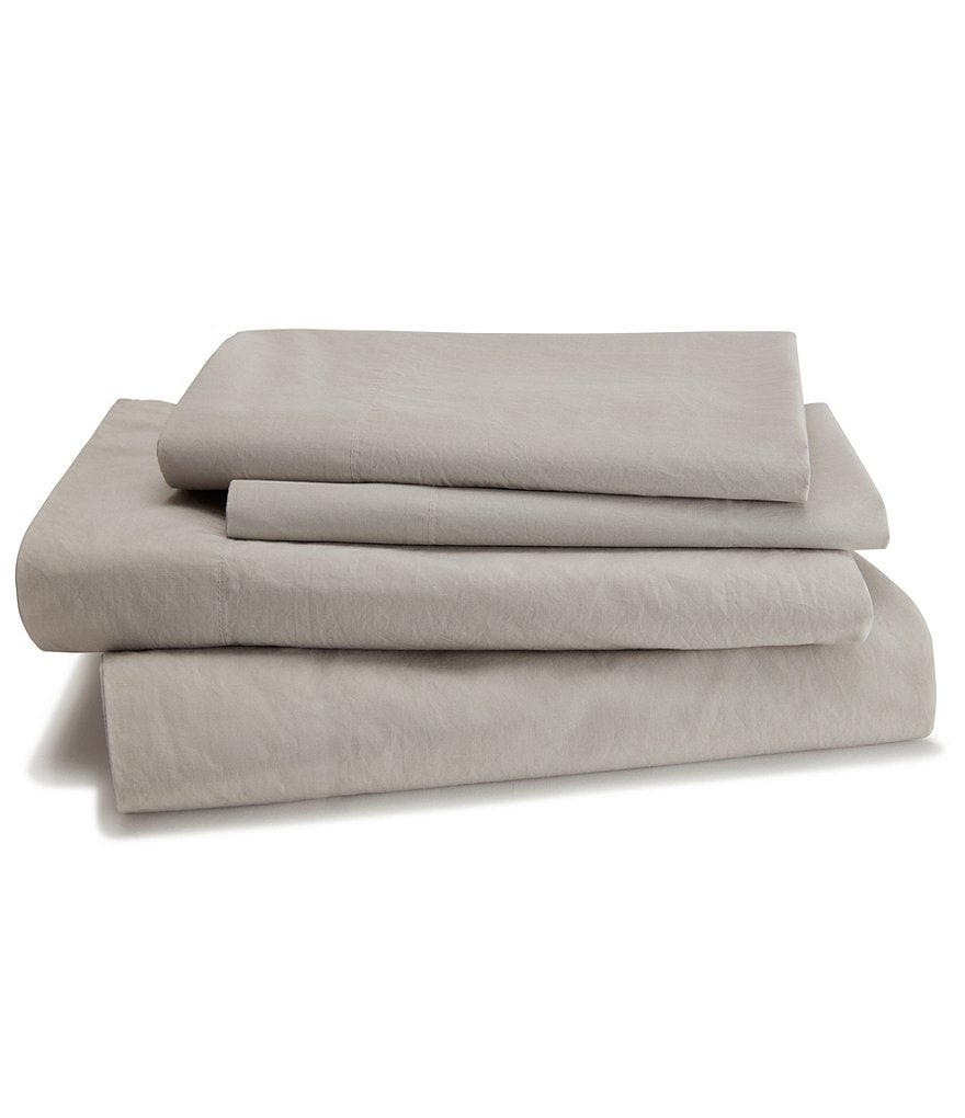 Kassatex Lorimer Washed Percale Sheets