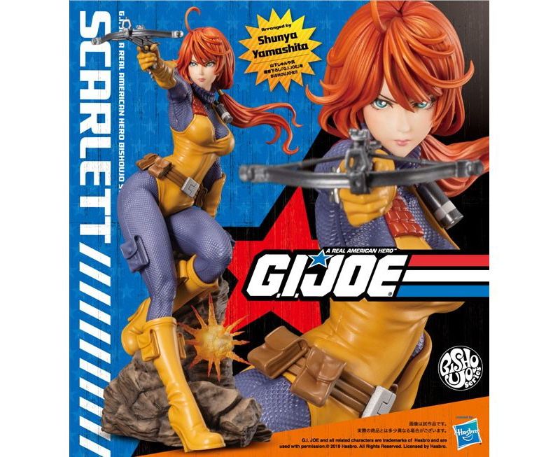 Kotobukiya G.I. Joe Scarlett 1/7 Scale Bishoujo Figure Statue