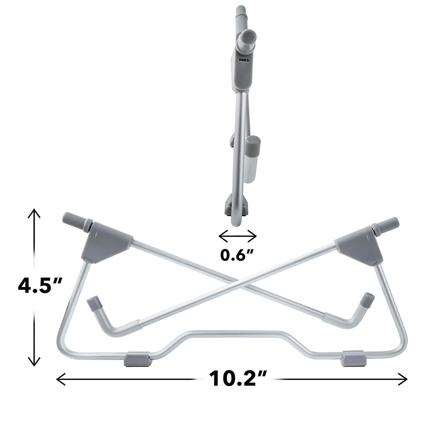 Portable Adjustable Laptop Stand For Desk Foldable Ergonomic Riser