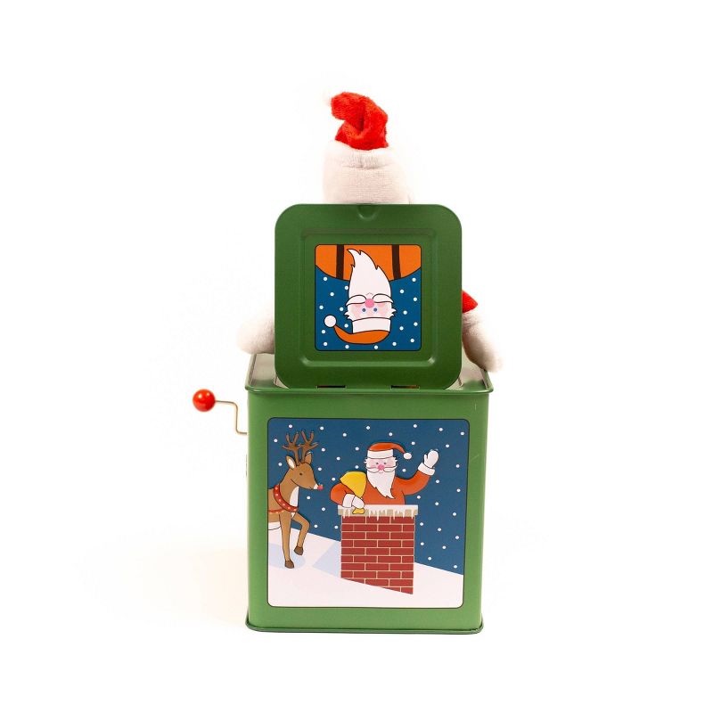 'Santa Jack-in-the-Box' Bouncing Spring Toy