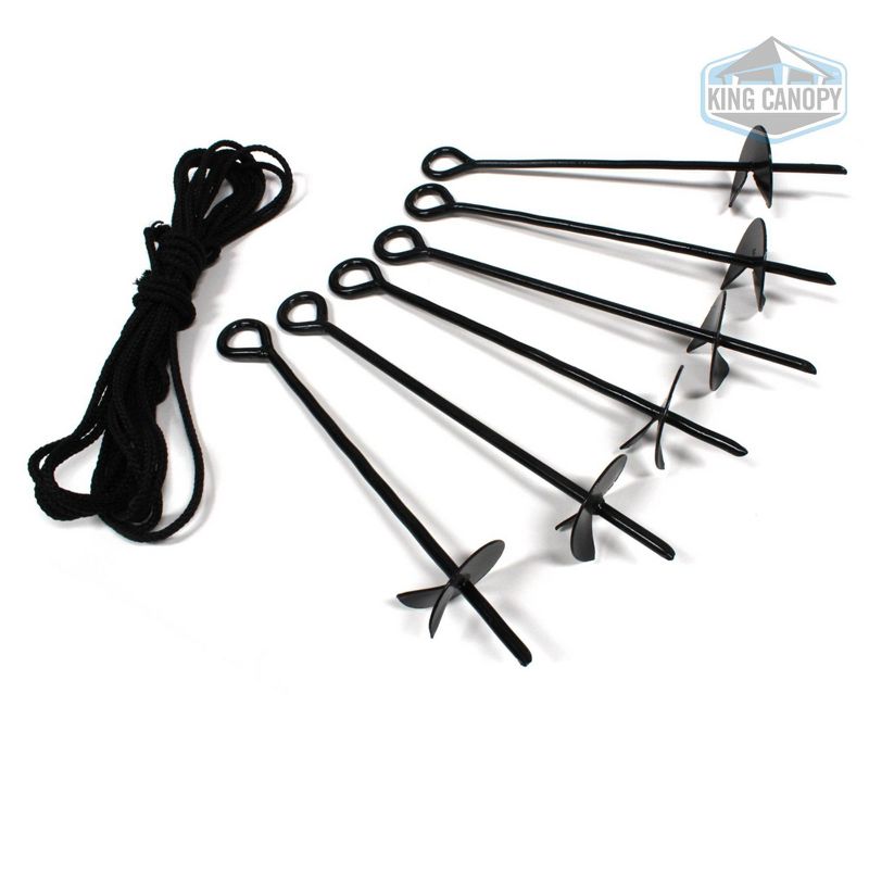 King Canopy 6pc Anchor Kit