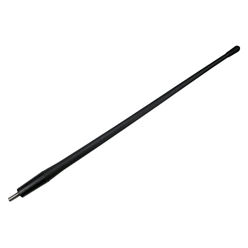13 Inch All-Terrain Flexible Rubber Antenna is Compatible with Dodge Ram Truck 1500 (2009-2020) - Spring Steel Internal Core