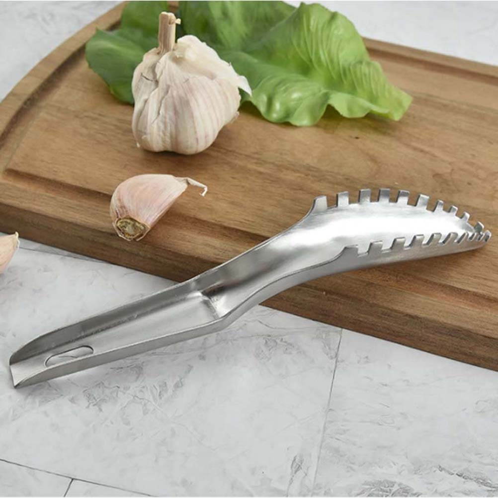 2pcs Household Kitchen Stainless Steel Scale Scraper Scale Remover Mannual Multifunctional Kitchen Gadget (Silver)